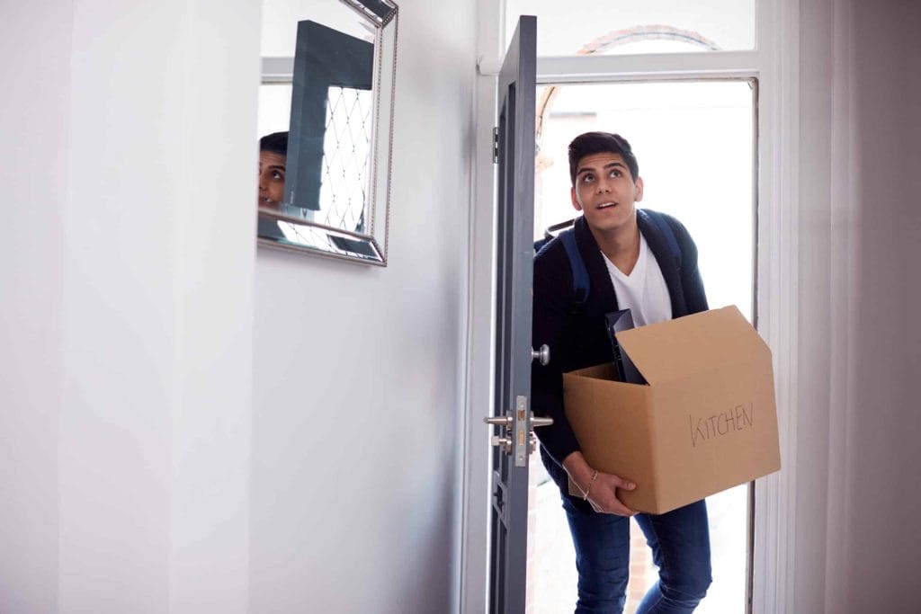 moving after college