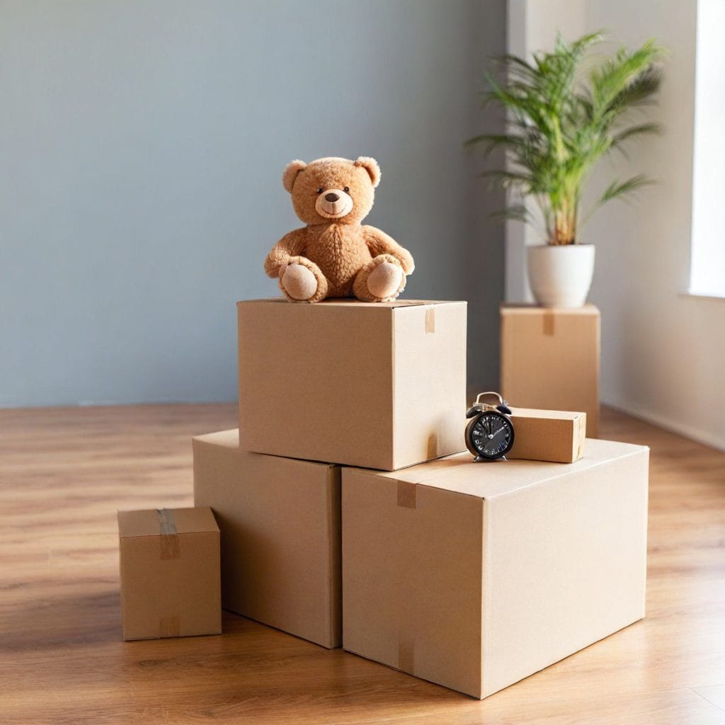 medium moving boxes used mostly when moving