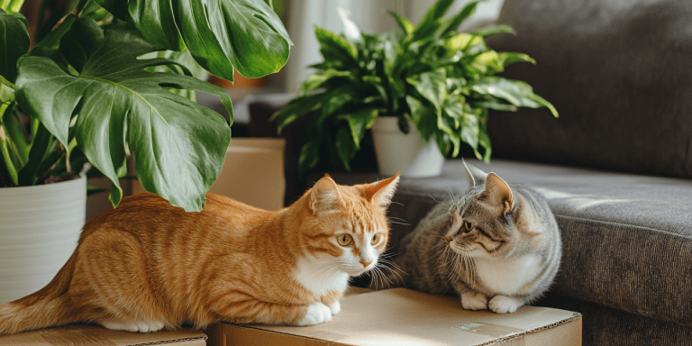 moving with pets cardboard boxes
